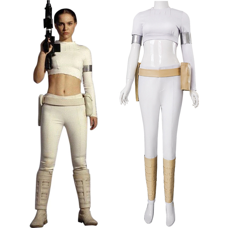 Padme Costume, Padme Amidala Battle Costume Including Accessories Cosplay